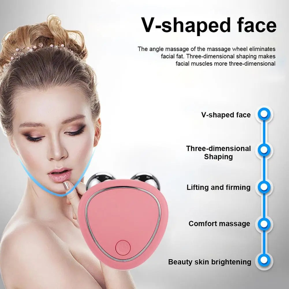 EMS Face Lift Massager Machine Roller