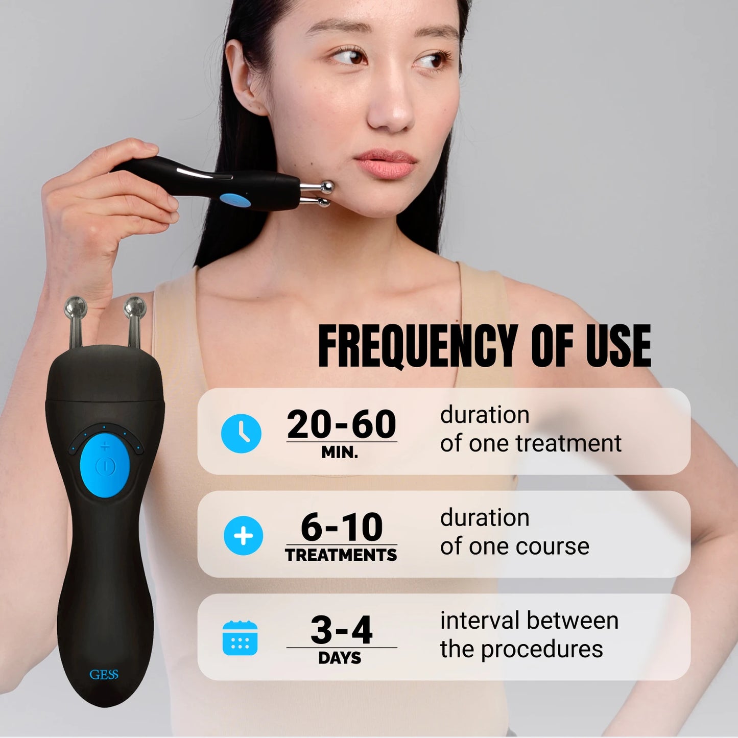 Microcurrent Facial Device