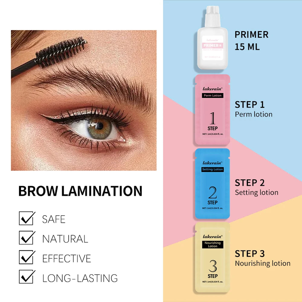 Eye Brow Lamination Kit At Home DIY