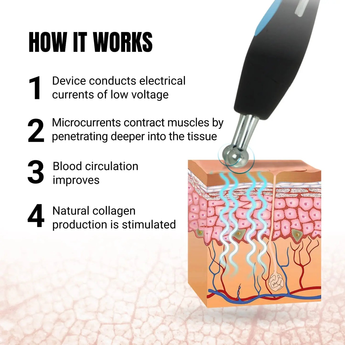 Microcurrent Facial Device